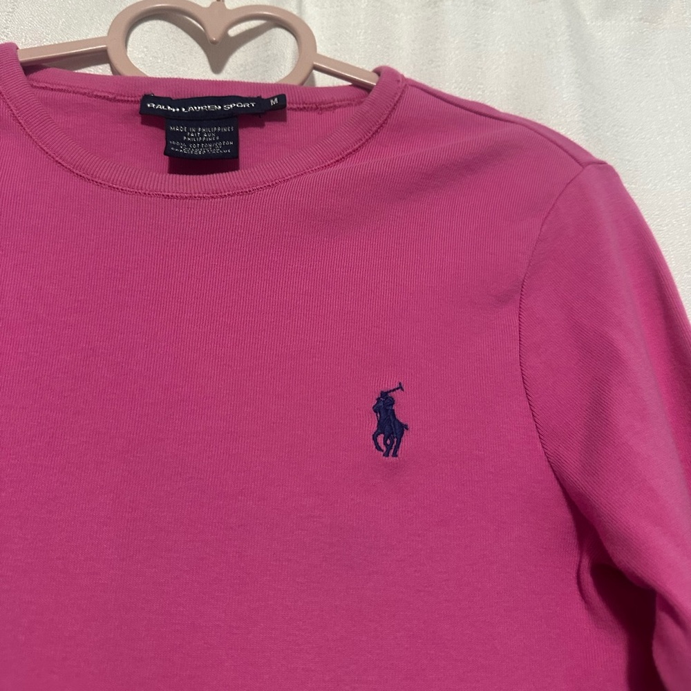 Ralph Lauren polo Sport Pink top
